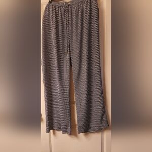 Michael Kors Prussian Blue Patterned Pants